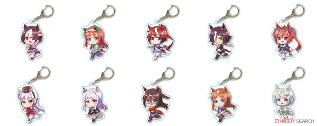 Trading Acrylic Key Ring Uma Musume Pretty Derby Blind Box (1 Blind Box) - Collectors World Toys Hover Image