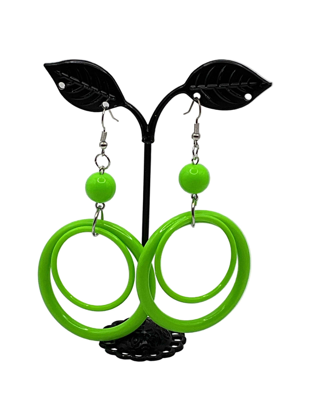 Large Colorful Earrings