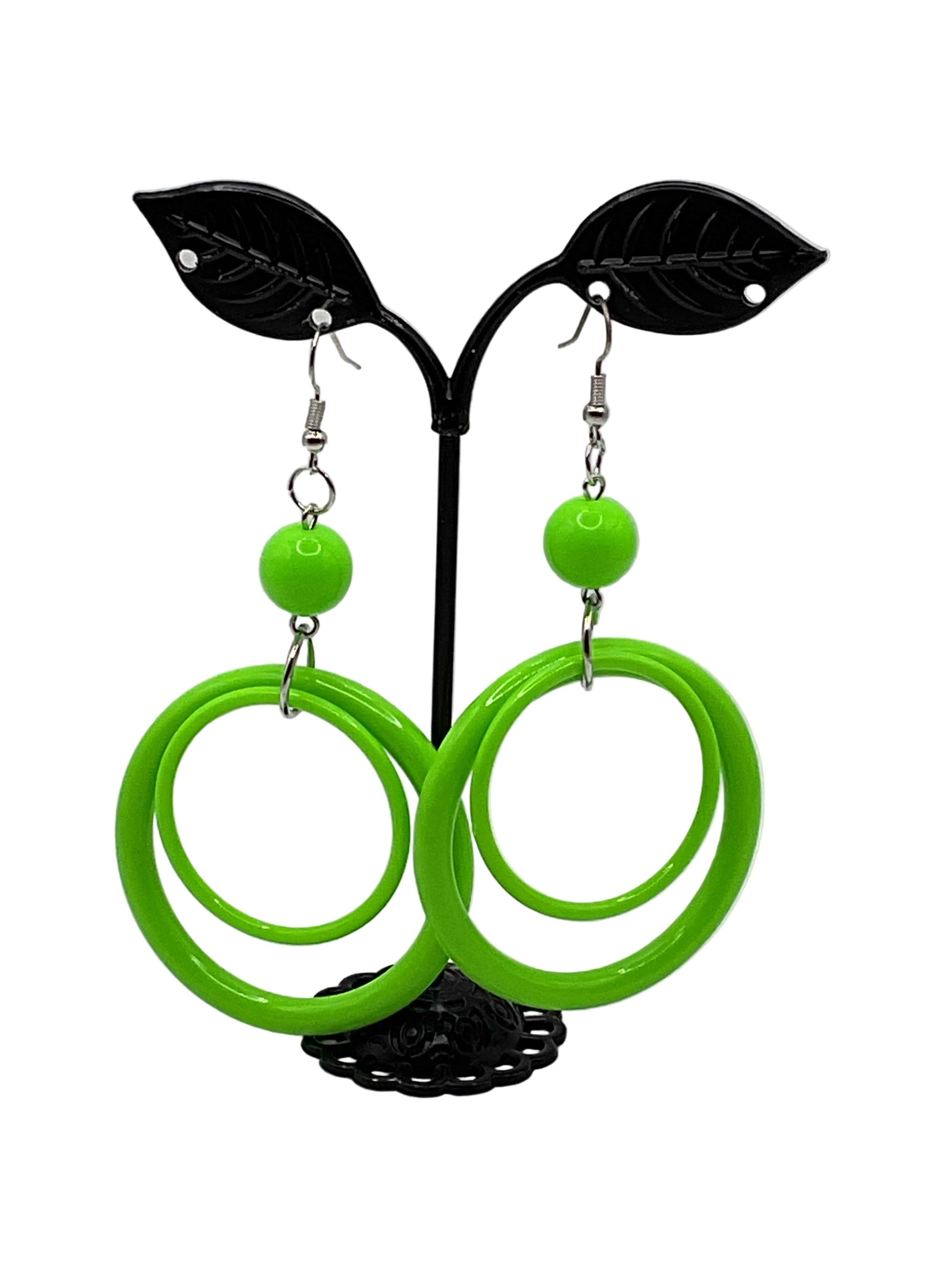 Large Colorful Earrings