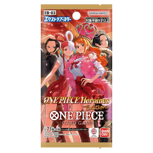 One Piece EB-03 Heroine Edition Booster Box - Japanese (1 Booster Pack)