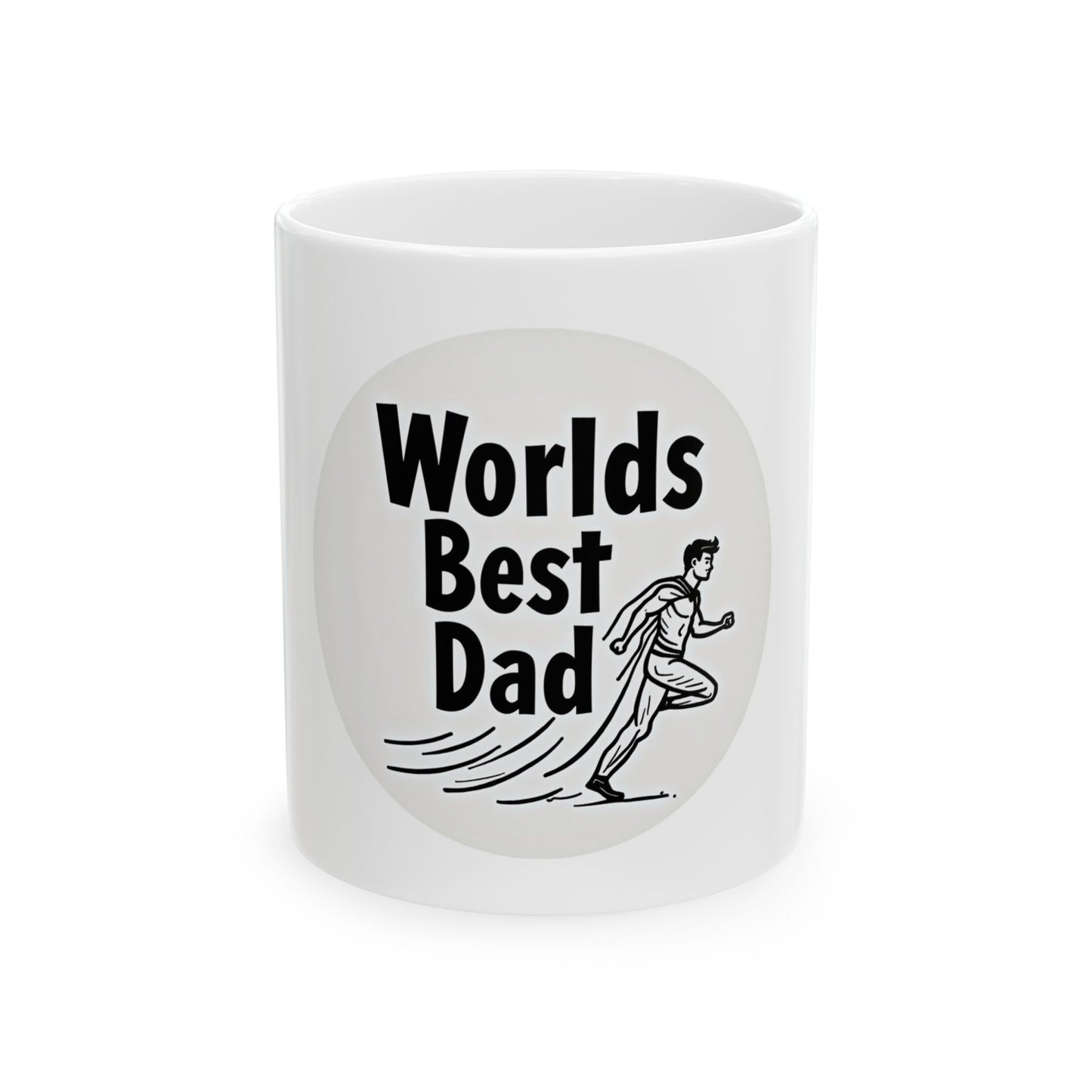 Worlds Best Dad Ceramic Mug 11oz