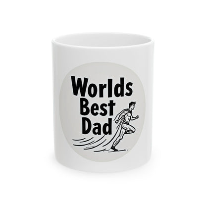 Worlds Best Dad Ceramic Mug 11oz