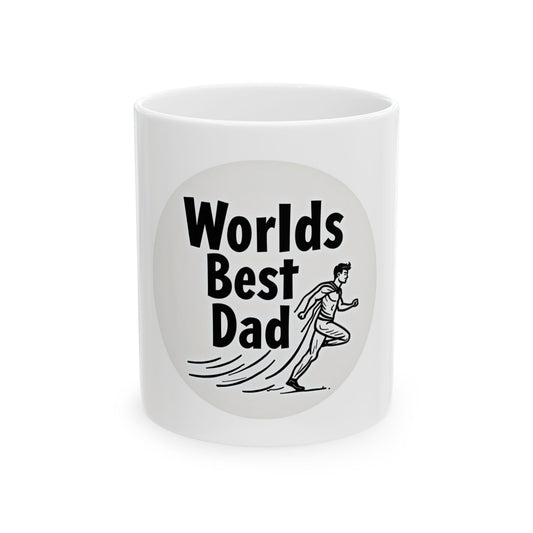 Worlds Best Dad Ceramic Mug 11oz