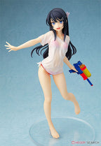 Chara-ani Rascal Does Not Dream of Bunny Girl Senpai: Mai Sakurajima (Water Gun Date Ver.) 1:7 Scale PVC Figure - Collectors World Toys