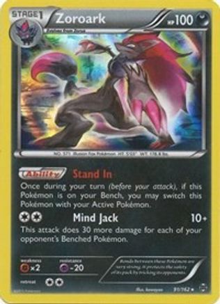 Zoroark 091/162 - XY  BREAKthrough Holofoil