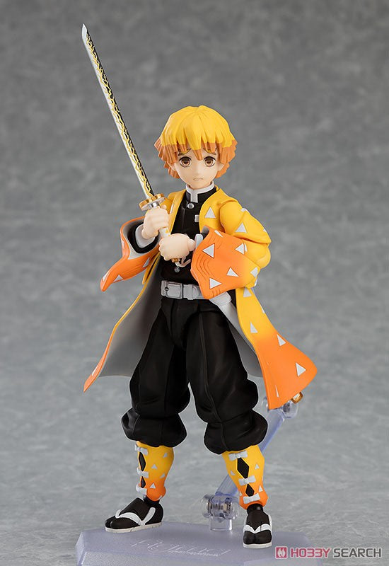 Demon Slayer: Kimetsu no Yaiba figma 522 Zenitsu Agatsuma (PVC Figure) - Collectors World Toys