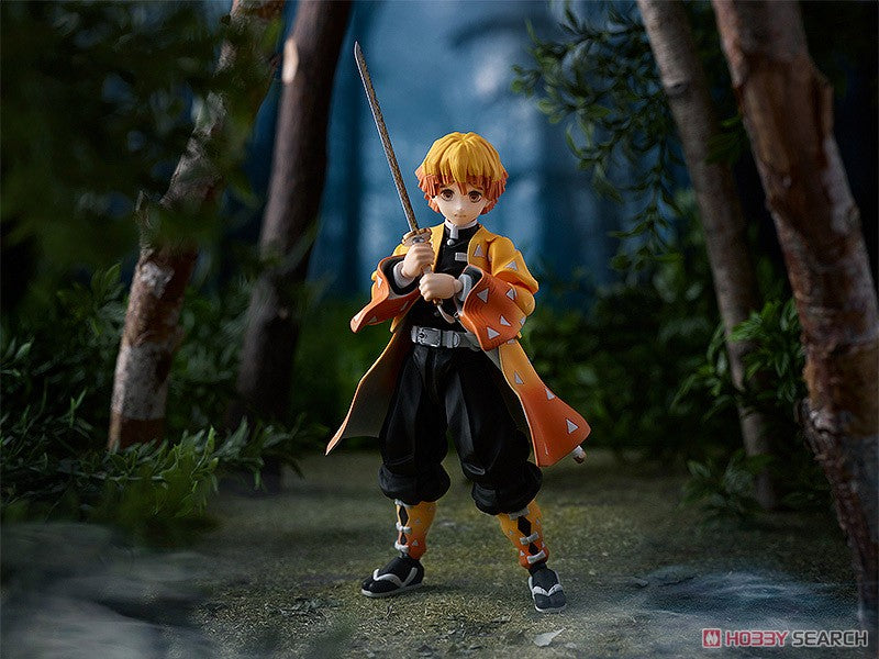 Demon Slayer: Kimetsu no Yaiba figma 522 DX Edition Zenitsu Agatsuma Figure - Collectors World Toys