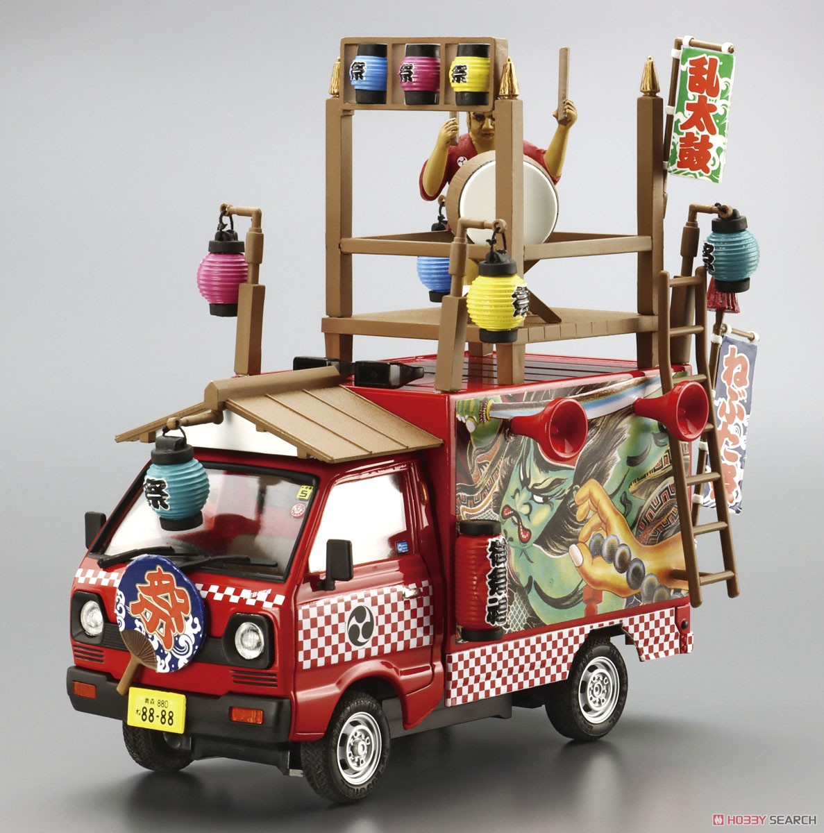 Moving Stall 1/24 Scale Omatsuri Wasshoi (Model Car) Model Kit Secondary image