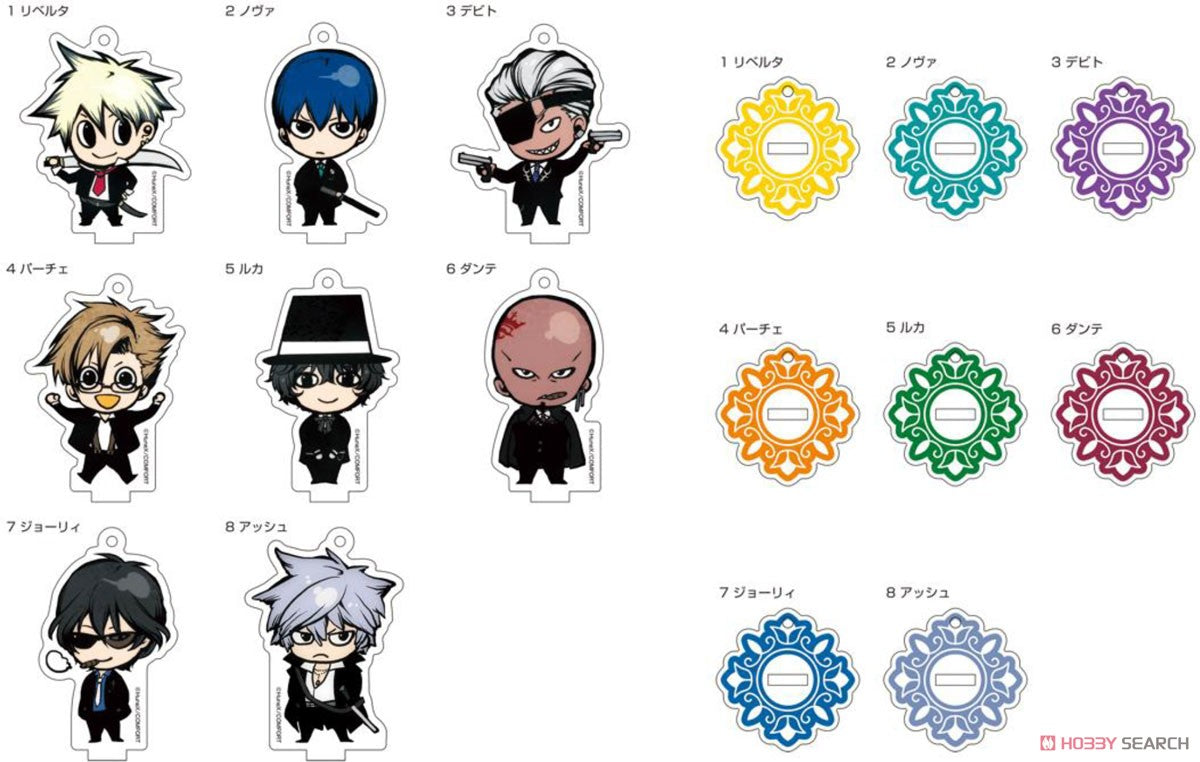 La storia della Arcana Famiglia Acrylic Key Ring Collection Blind Box (1 Blind Box) - Collectors World Toys