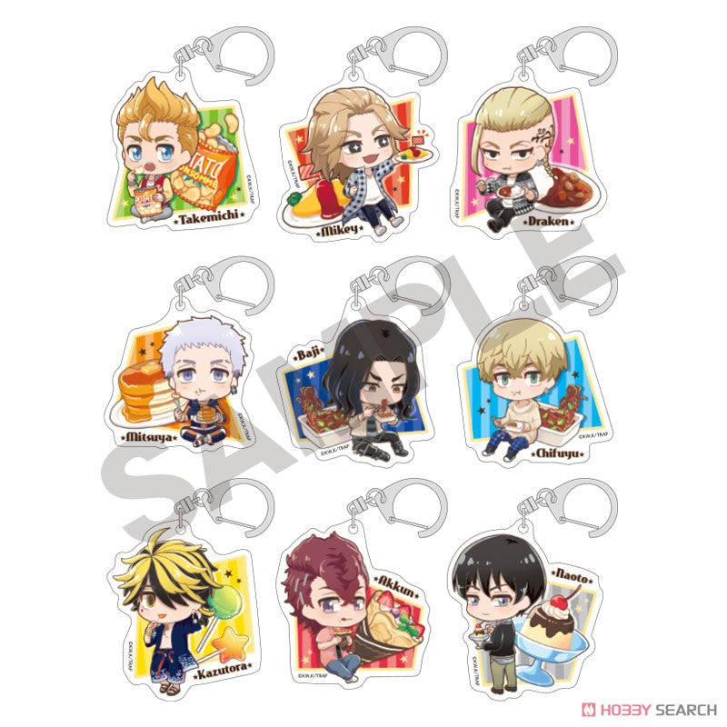 Tokyo Revengers Trading Acrylic Key Ring Chara Peko Blind Box (1 Blind Box) Main image