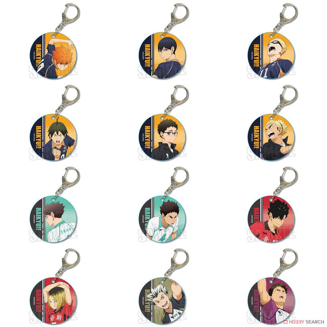 Haikyuu!! Trading Soft Clear Charm Keychain blind box ( 1 Blind Box ) - Collectors World Toys Hover Image