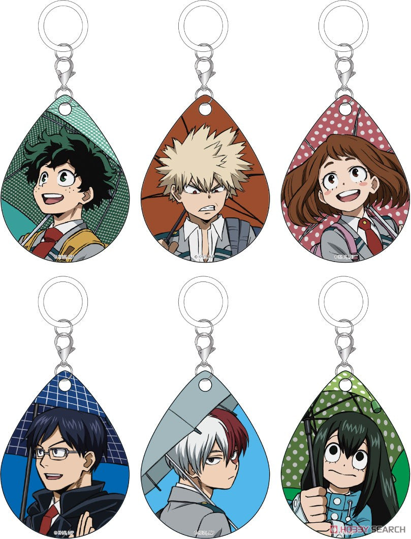 My Hero Academia Trading Acrylic Charm (Umbrella Maker) (Rainy Day) Keychain blind box ( 1 Blind Box ) - Collectors World Toys
