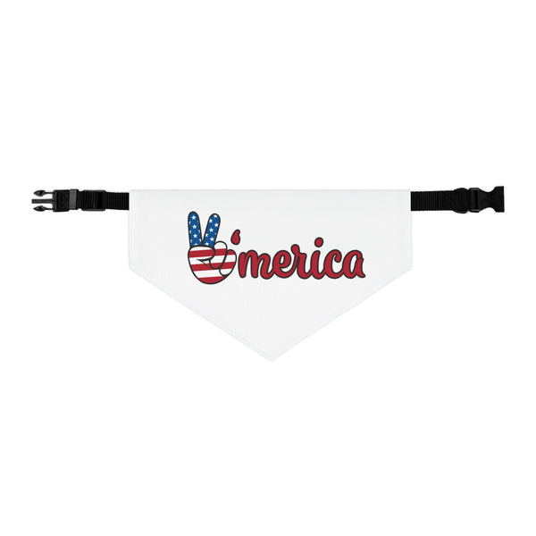Stars and Stripes Patriotic Dog Bandana