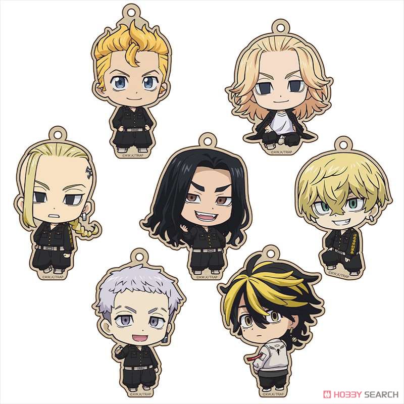 Tokyo Revengers TV Animation Trading Wooden Tag Strap Blind Box (1 Blind Box) Main image