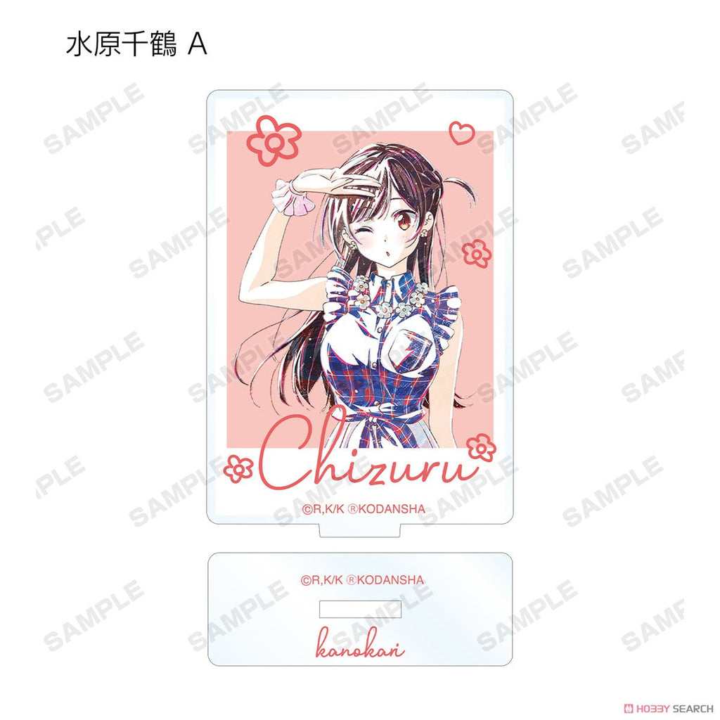 TV Animation [Rent-A-Girlfriend] Trading Ani-Art Vol.2 Acrylic Stand Blind Box (1 Blind Box) - Collectors World Toys