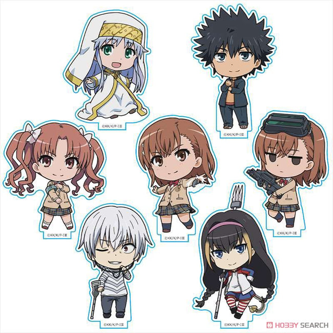 A Certain Magical Index III Acrylic Stand Collection Blind Box (1 Blind Box) - Collectors World Toys Hover Image