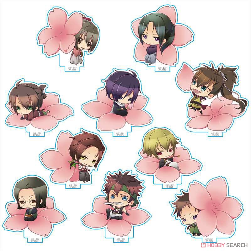 OVA Hakuouki Acrylic Stand Collection Blind Box (1 Blind Box) - Collectors World Toys