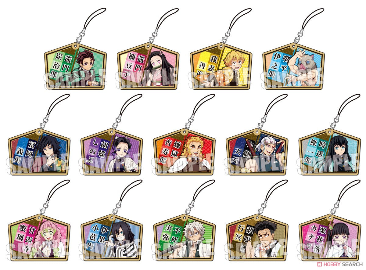 Trading Wooden Tag Strap [Demon Slayer: Kimetsu no Yaiba] Blind Box (1 Blind Box) Main image