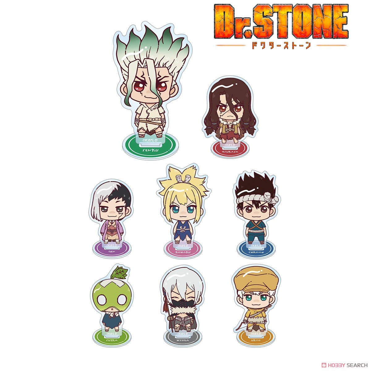 Dr. Stone Trading Chokonto! Acrylic Stand - Blind Box (1 Blind Box) Main image