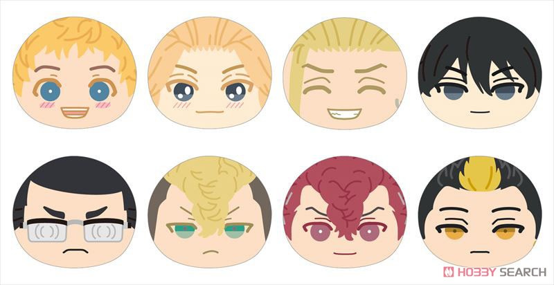 Tokyo Revengers Steamed Bun Nigi Nigi Mascot 2 Blind Box (1 Blind Box) - Collectors World Toys