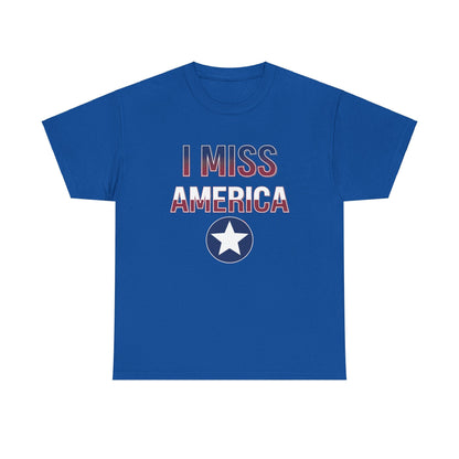 "I Miss America" Star Unisex Heavy Cotton Tee