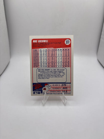 Fleer Mike Greenwell