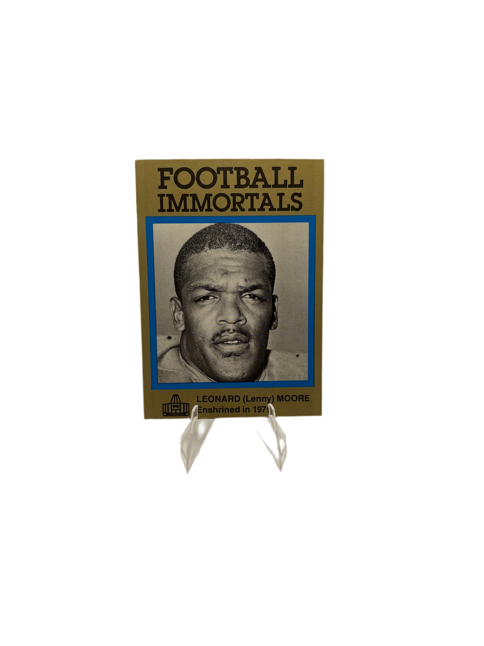 Football Immortals Leonard (Lenny) Moore