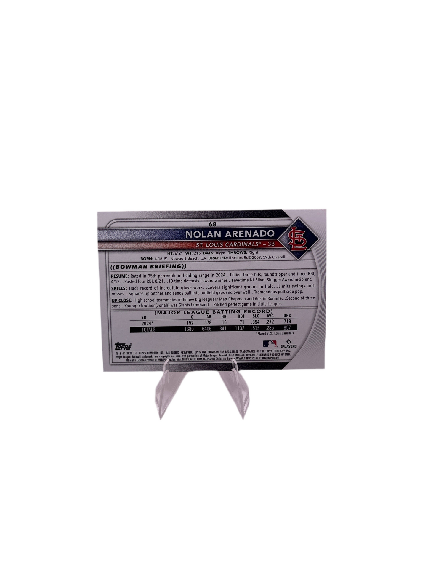 Bowman Nolan Arenado