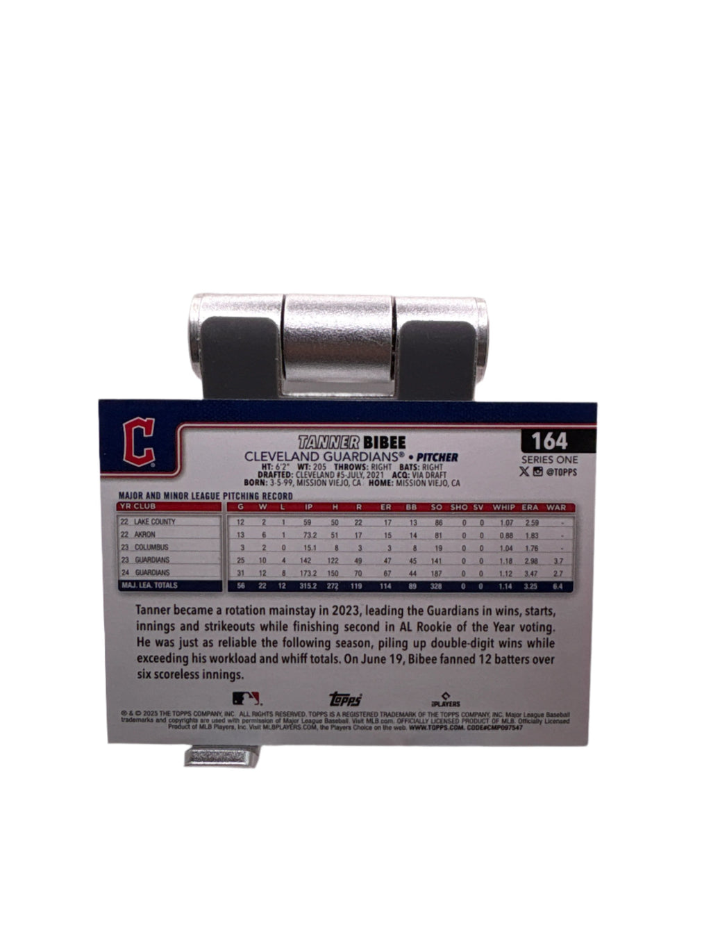 Topps Tanner Bibee