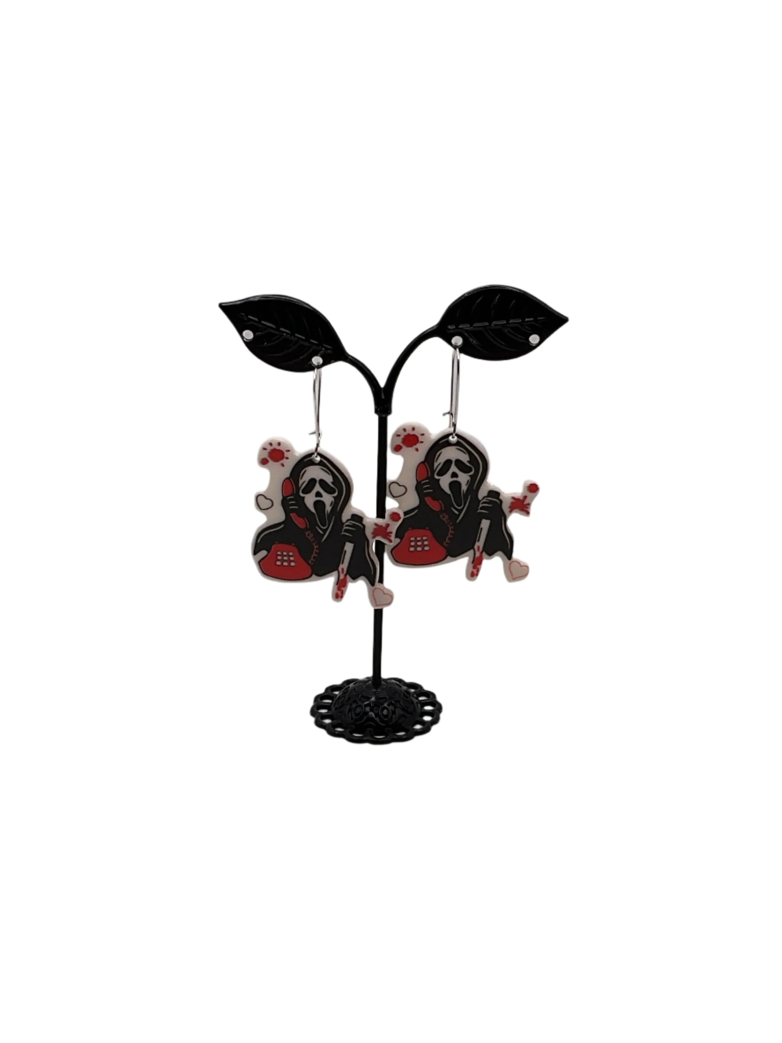 Scream Ghostface Earrings