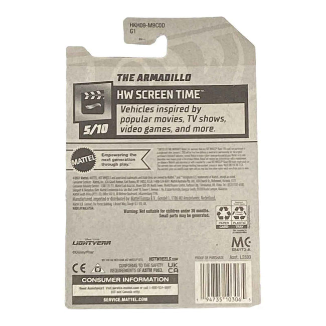 Hot Wheels The Armadillo - Screen Time Series 5/10 Main Image