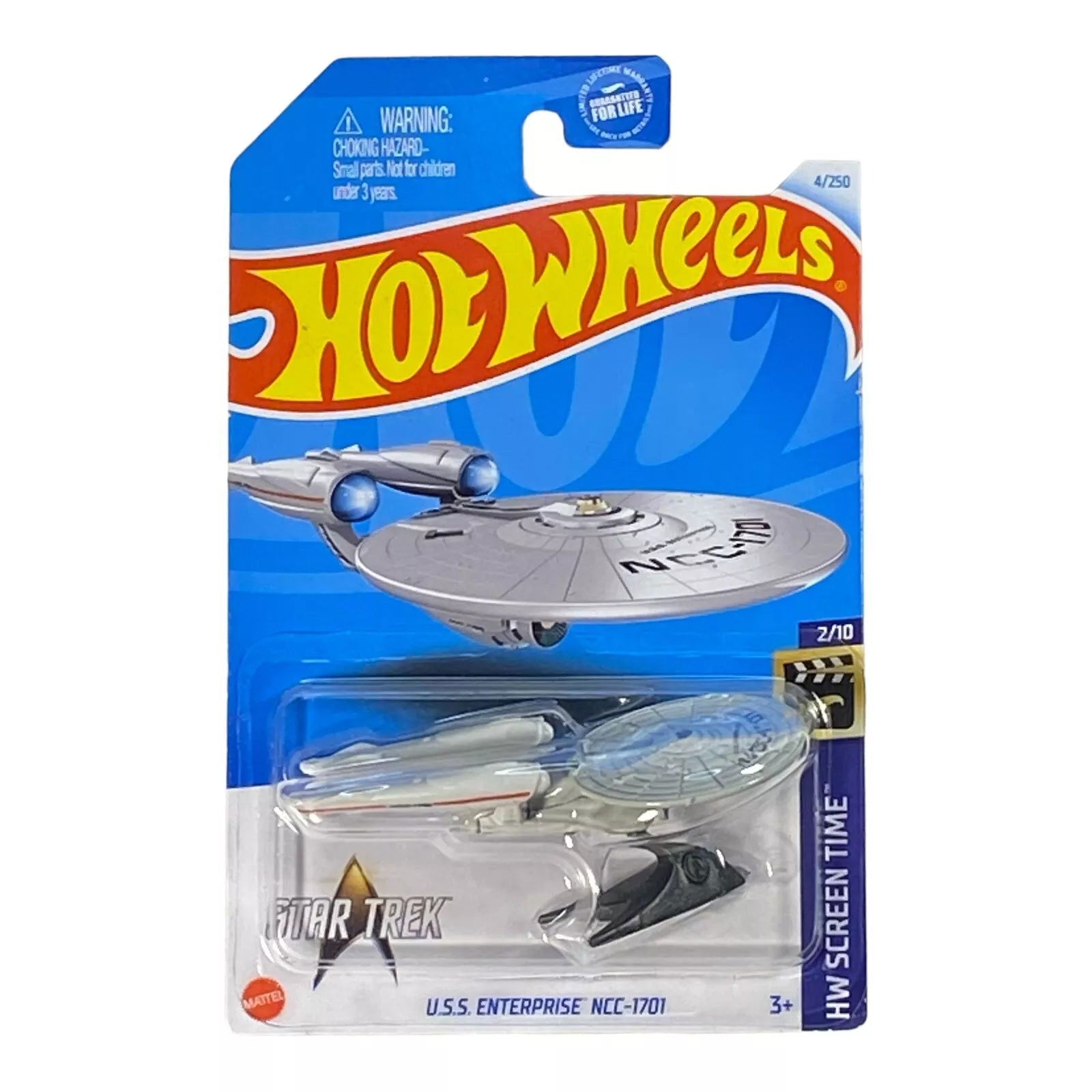 Hot Wheels U.S.S. Enterprise NCC-1710 - Screen Time Series 2/10 - Collectors World Toys