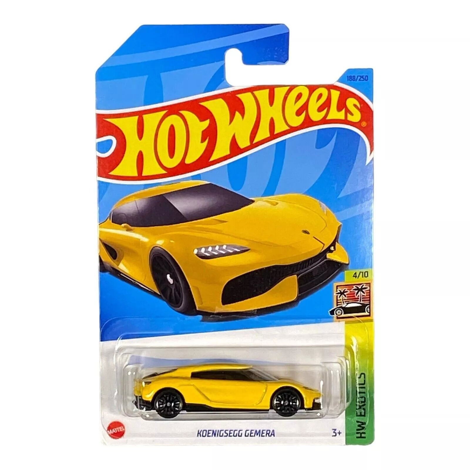 Hot Wheels Koenigsegg Gemera - Exotics Series 4/10 - Collectors World Toys