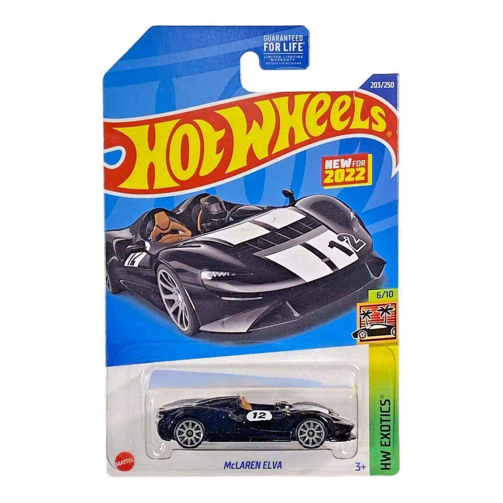 Hot Wheels McLaren Elva - Exotics Series 6/10 Main image