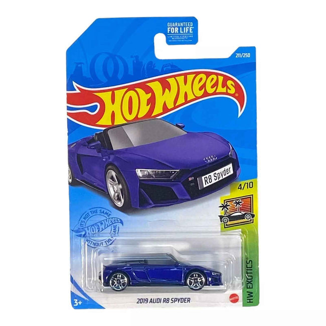 Hot Wheels 2019 Audi R8 Spyder - Exotics Series 4/10 - Hover Image