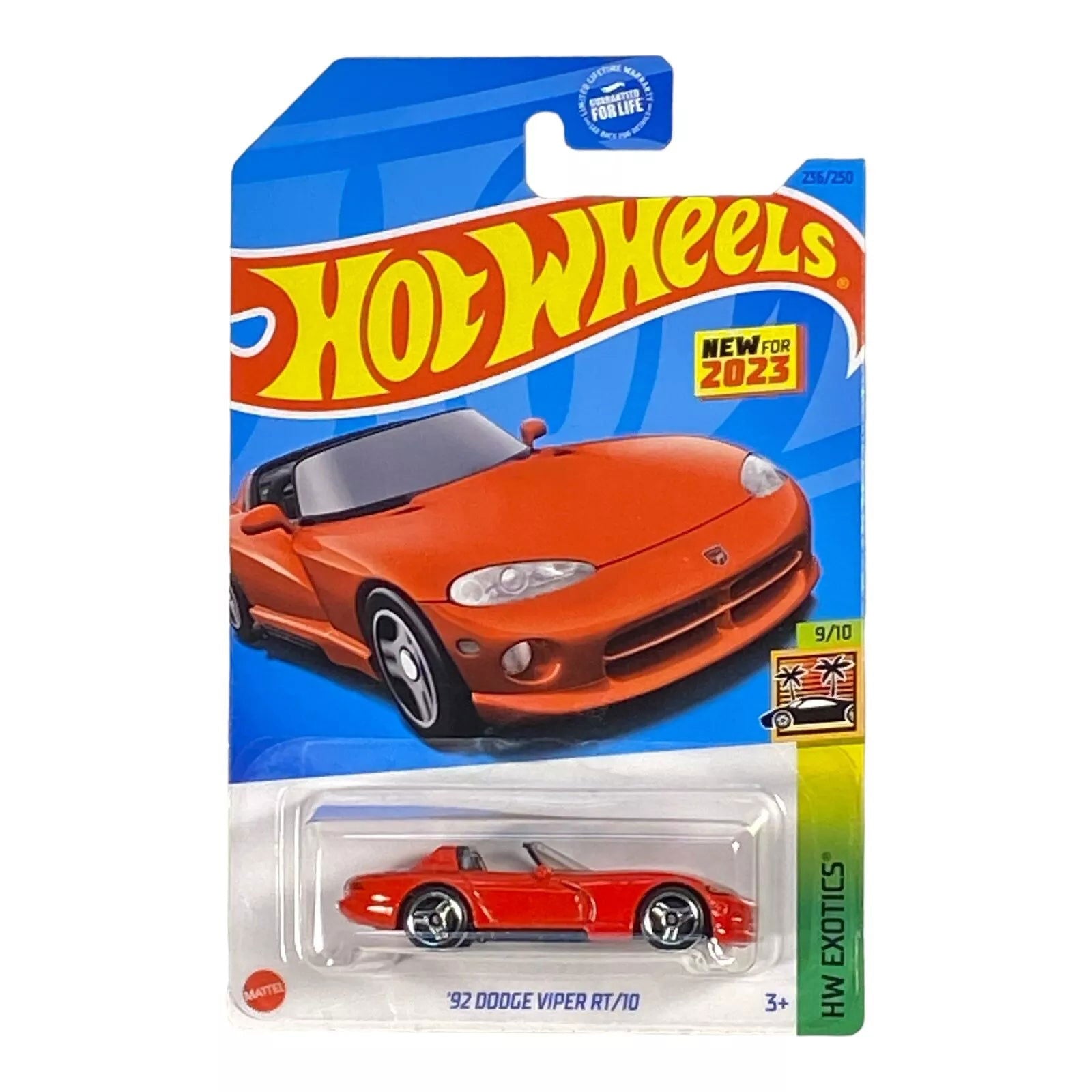 Hot Wheels '92 Dodge Viper RT/10 - Exotics Series 9/10 - Collectors World Toys