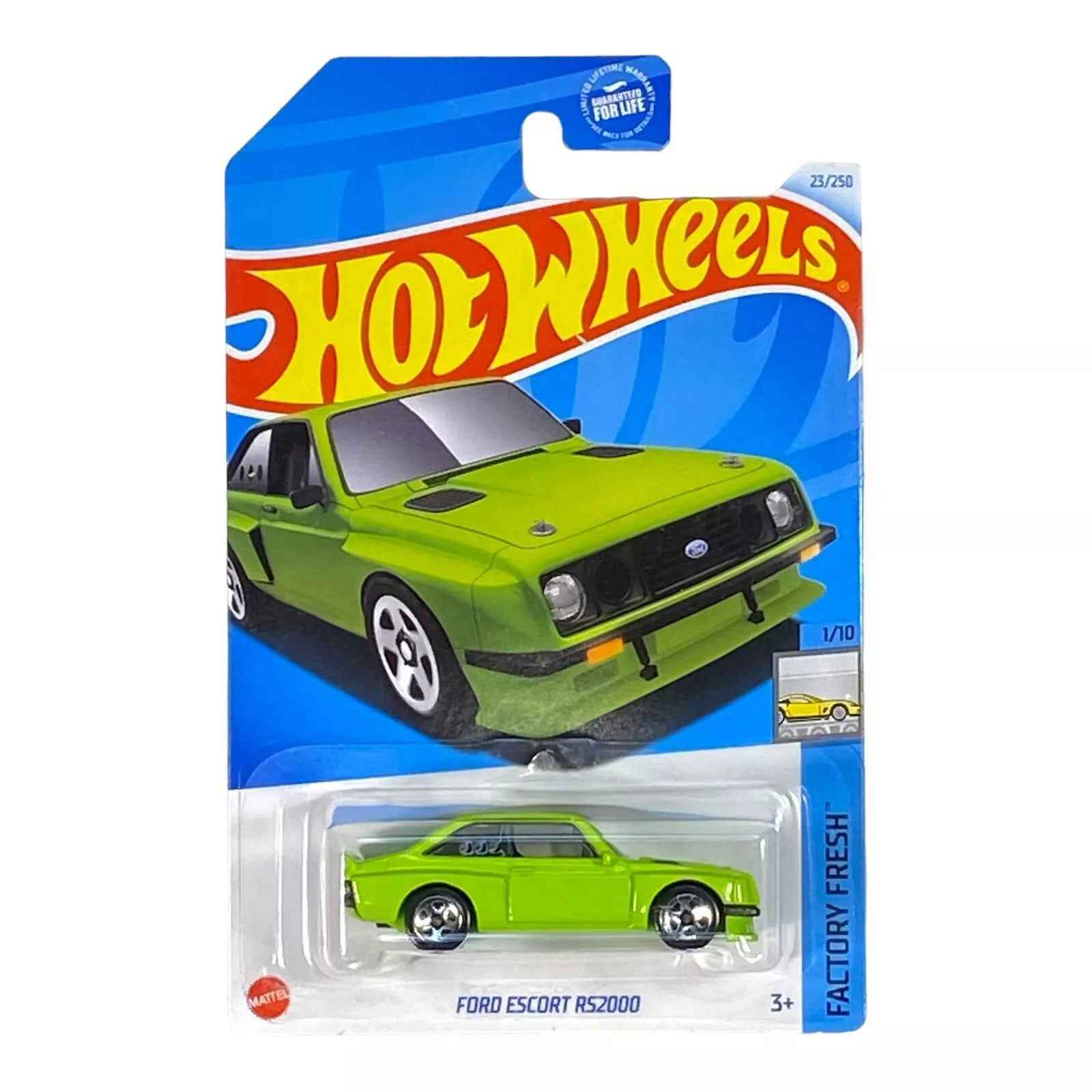 Hot Wheels Ford Escort RS2000 - Factory Fresh Series 1/10 Main image