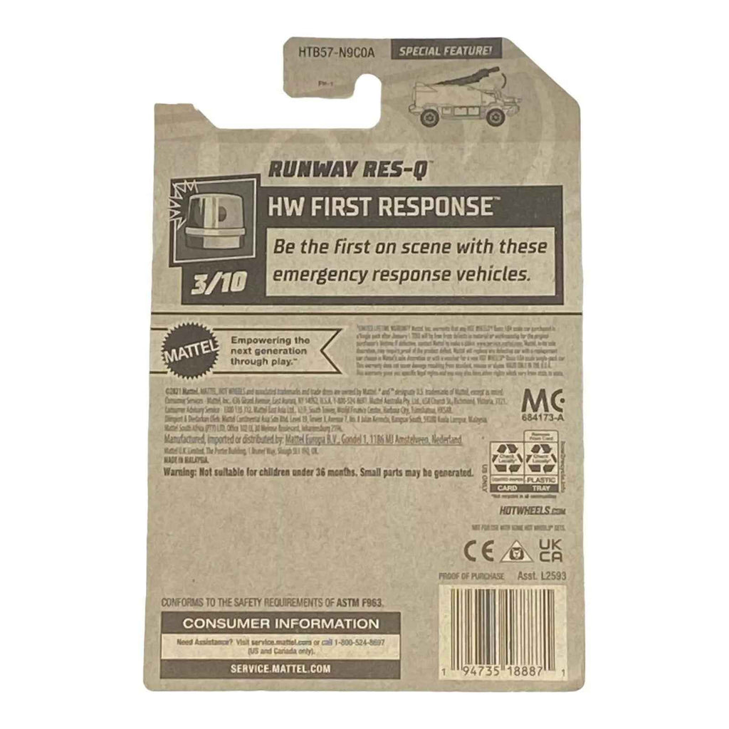 Hot Wheels Runway Res-Q - First Response Series 3/10 -