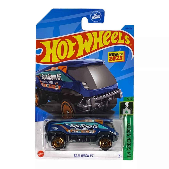 Hot Wheels Baja Bison T5 - Green Speed Series 7/10 - Hover Image