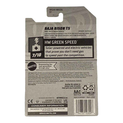Hot Wheels Baja Bison T5 - Green Speed Series 7/10