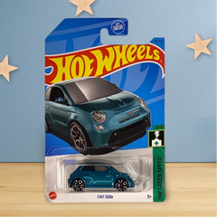 Hot Wheels Fiat 500e - Green Speed Series 8/10