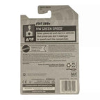 Hot Wheels Fiat 500e - Green Speed Series 8/10 -