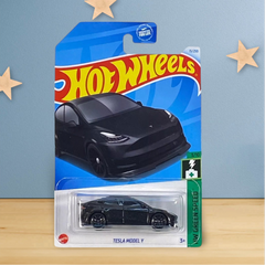 Hot Wheels Tesla Model Y - Green Speed Series 3/10