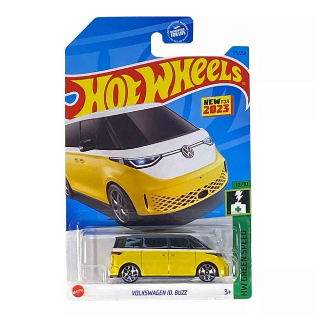 Hot Wheels Volkswagen ID. Buzz - Green Speed Series 10/10 - Hover Image