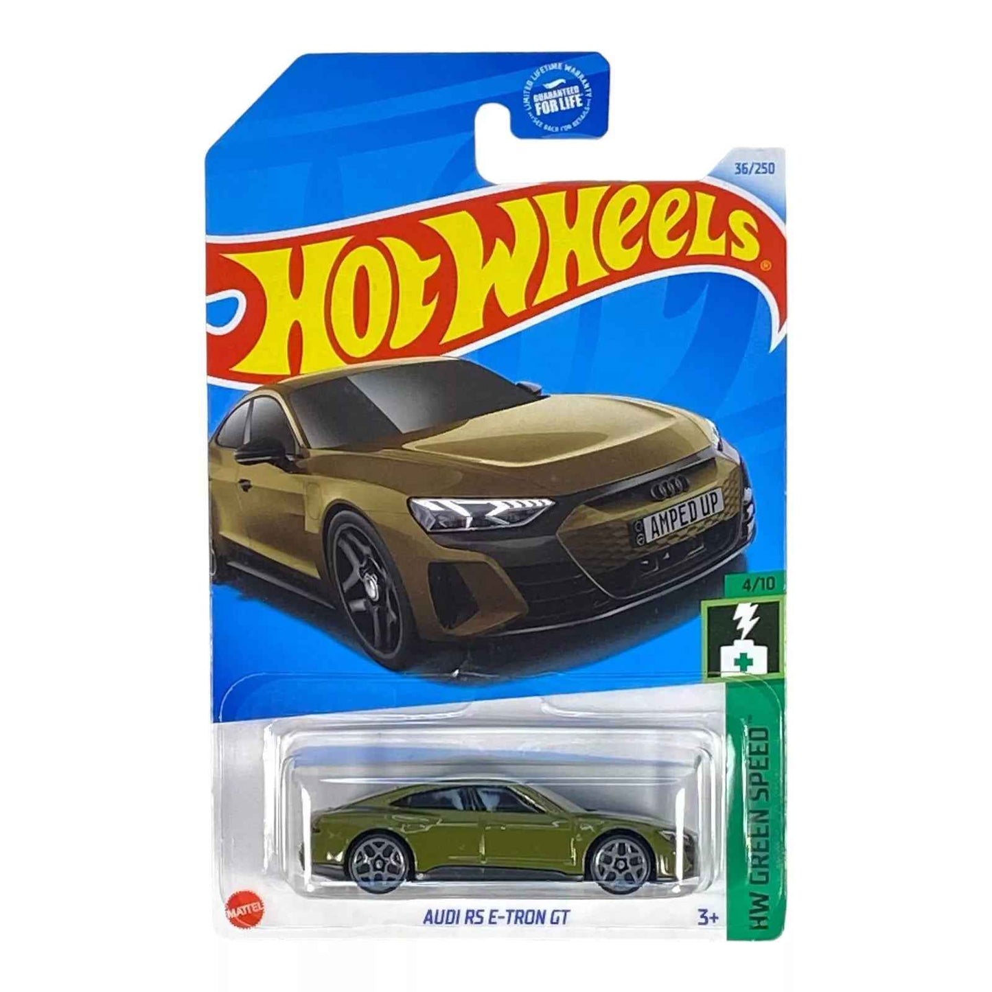 Hot Wheels Audi RS E-Tron GT - Green Speed Series 4/10