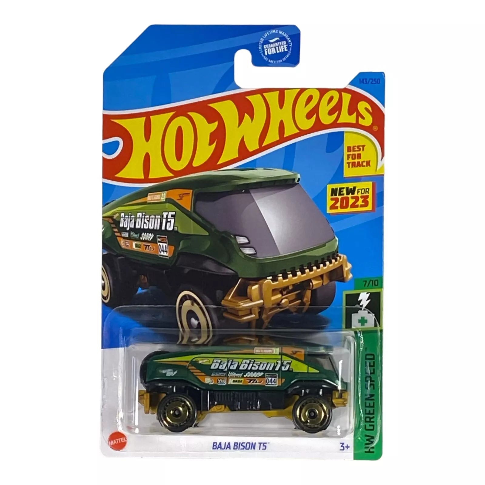 Hot Wheels Baja Bison T5 - Green Speed Series 7/10 - Collectors World Toys