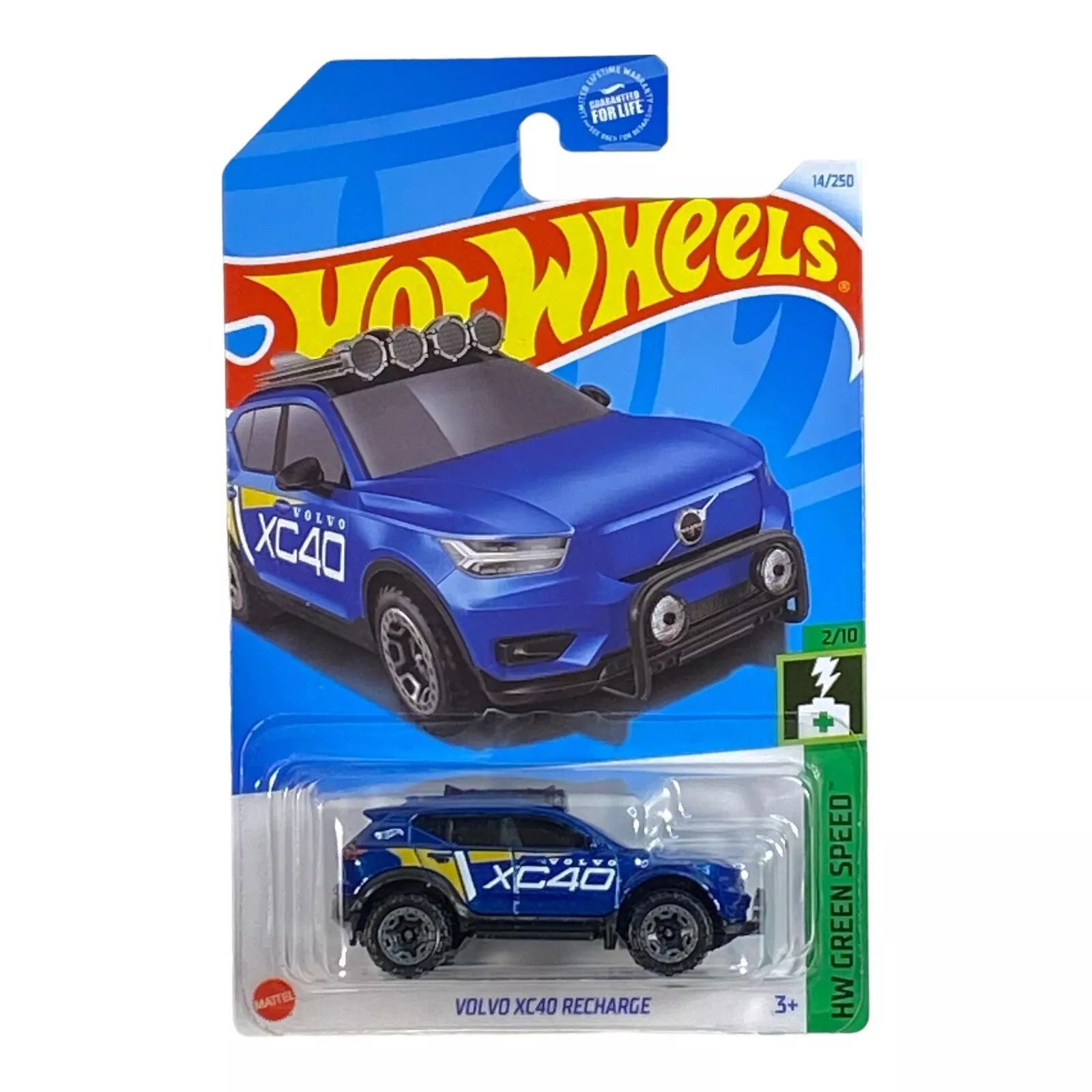 Hot Wheels Volvo XC40 Recharge - Green Speed Series 2/10 - Collectors World Toys