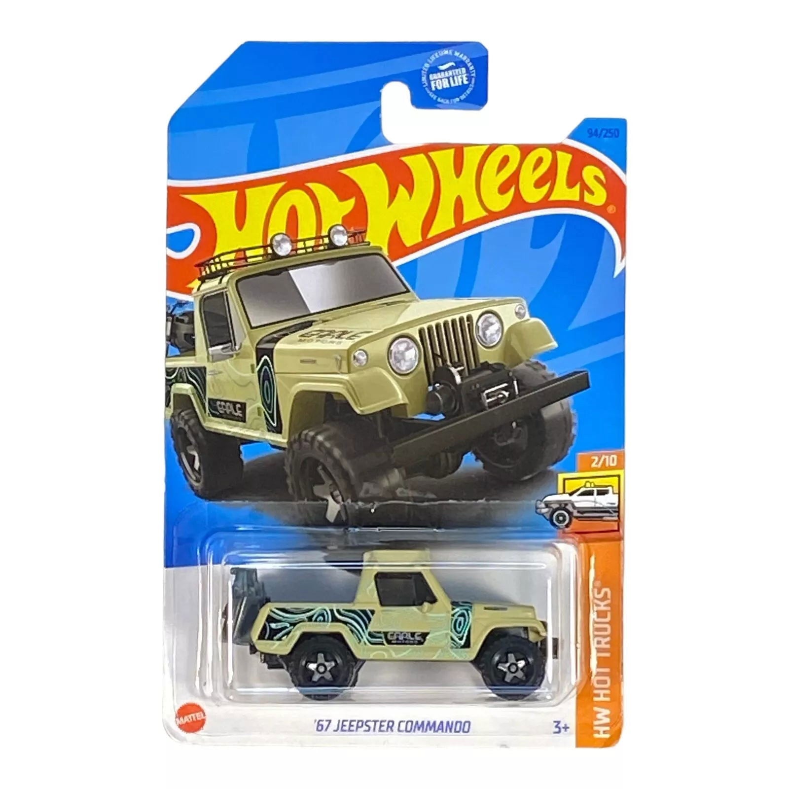 Hot Wheels '67 Jeepster Commando - Hot Trucks Series 2/10 - Collectors World Toys