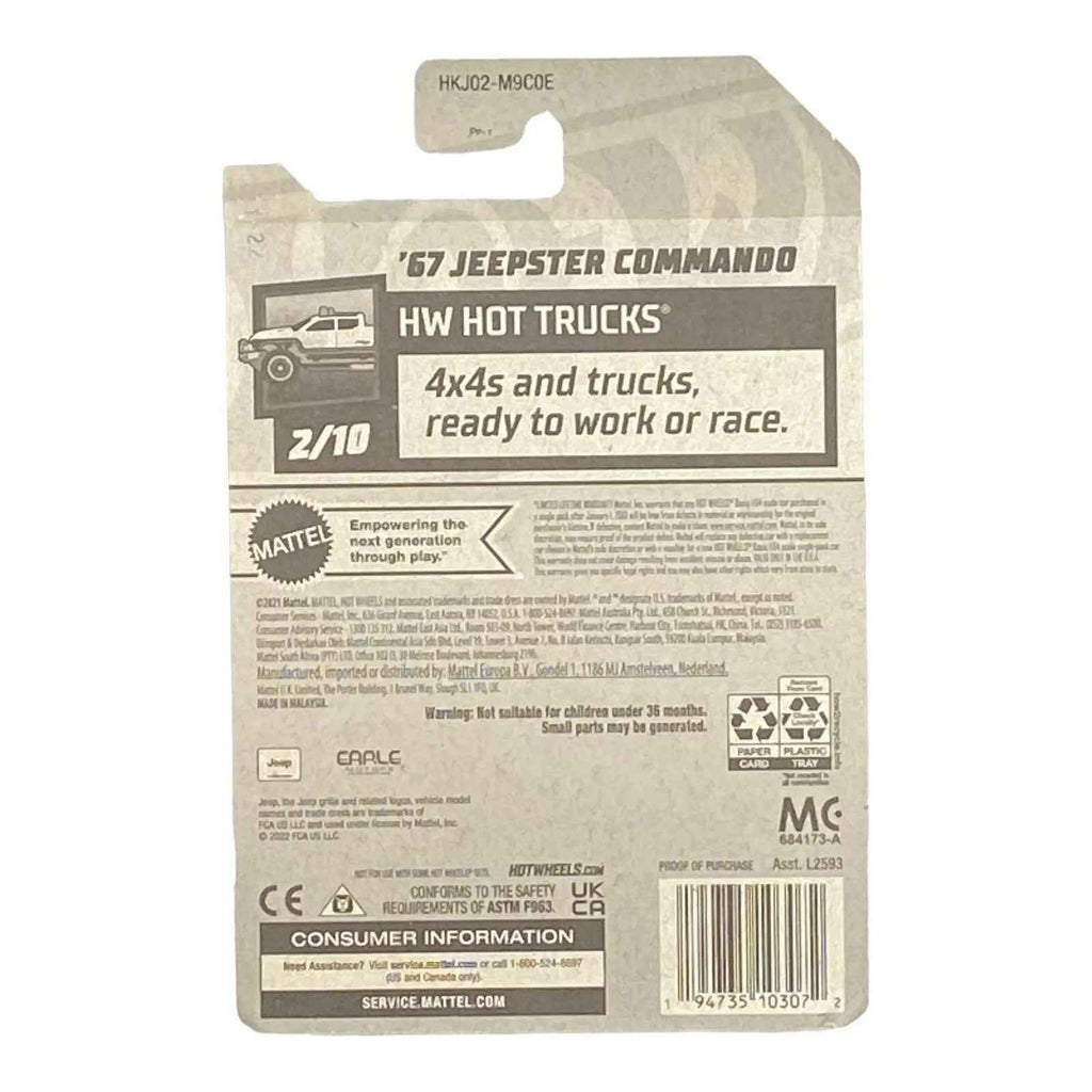 Hot Wheels '67 Jeepster Commando - Hot Trucks Series 2/10 -