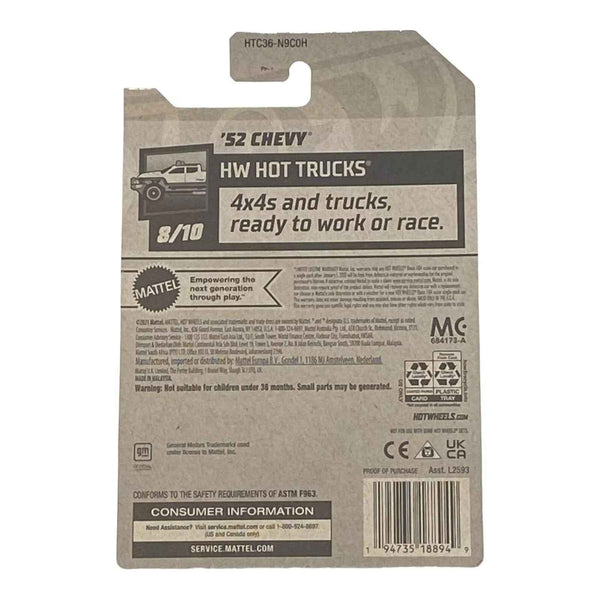 Hot Wheels '52 Chevy - Hot Trucks Series 8/10